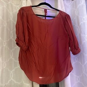 Puff sleeve top